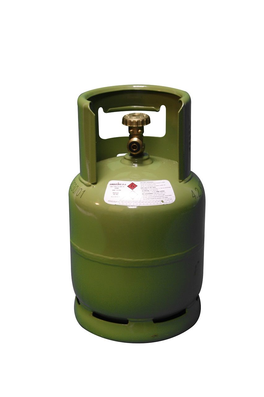 Gasfles Propaan 2.5 kg DIN. NIeuw