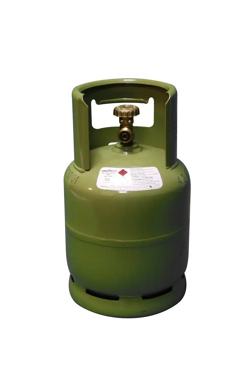 Gasfles Propaan 2.5 kg DIN. NIeuw