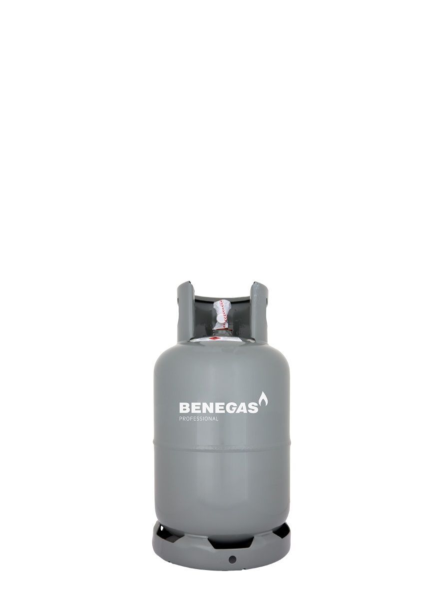 Gasfles staal propaan 10,5 kg. Nieuw