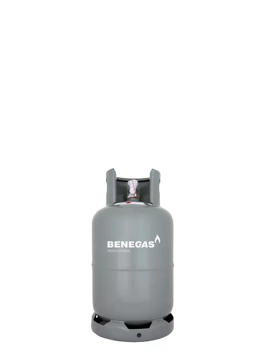 Gasfles staal propaan 10,5 kg. Nieuw