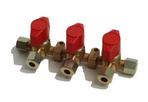 Gaskraan RECA 3-weg 8mm