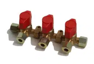 Gaskraan RECA 3-weg 8mm