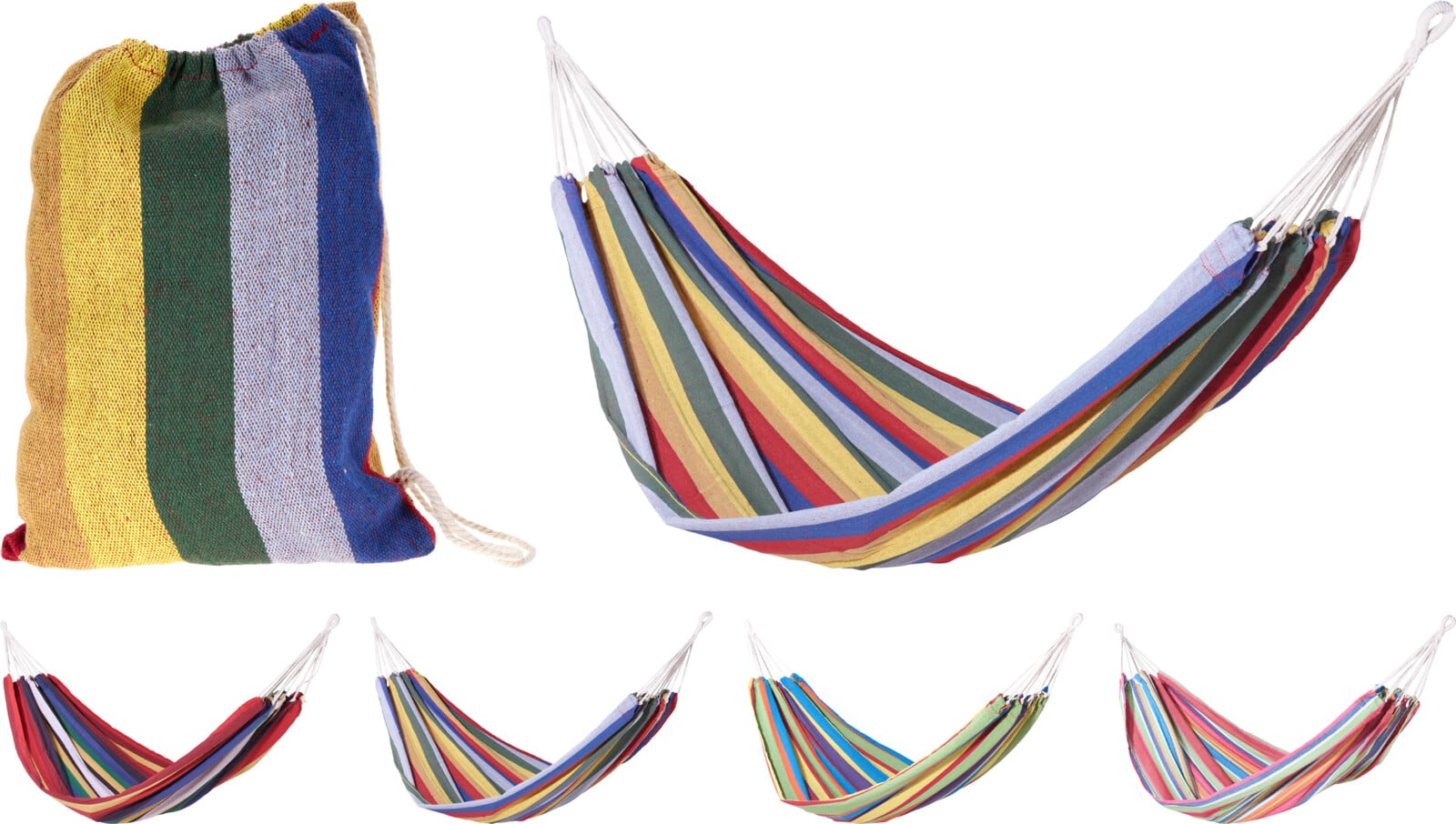 Hangmat 200 x 100 cm stripes