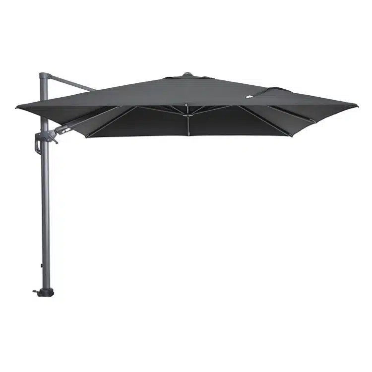 Hawaii parasol 3x3 mtr zwart