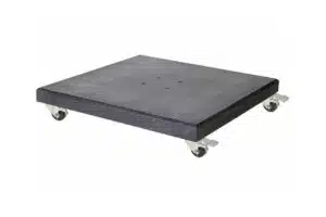 Hawaii parasolvoet 90 kg met wielen