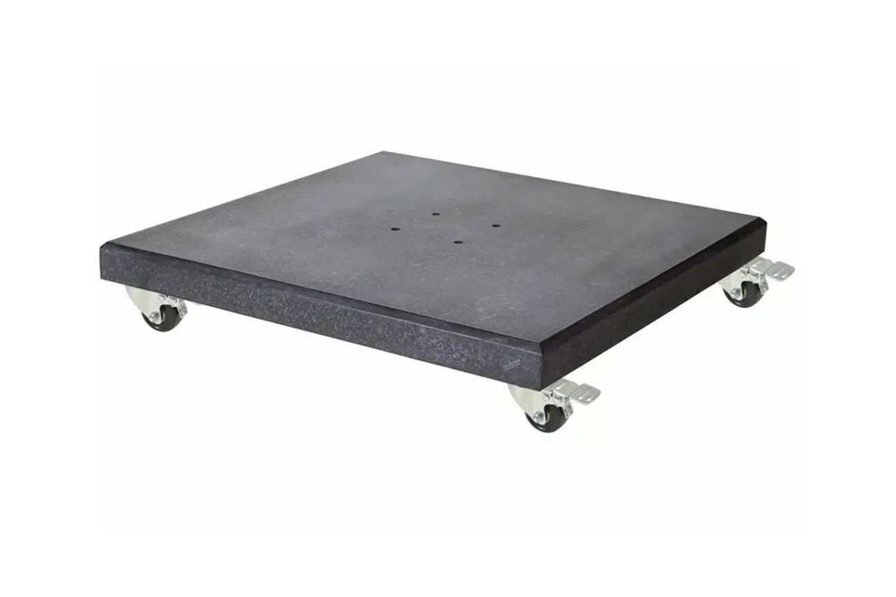 Hawaii parasolvoet 90 kg met wielen