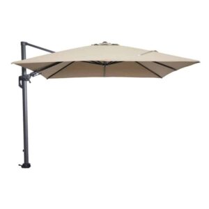 Hawaii zweefparasol 3 x 3 mtr. Taupe