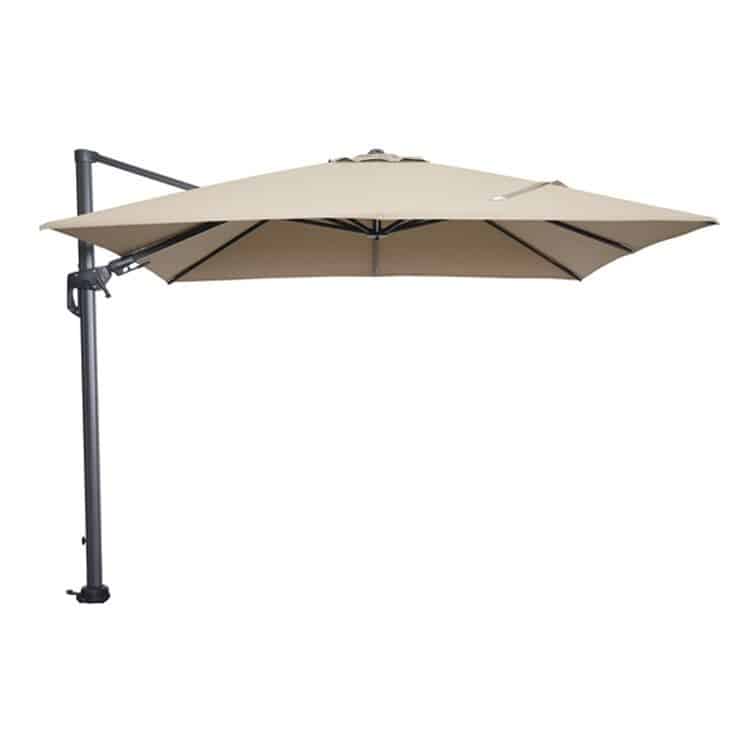 Hawaii zweefparasol 3 x 3 mtr. Taupe