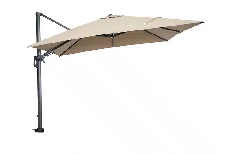 Hawaii zweefparasol 3 x 3 mtr. Taupe