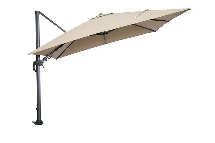 Hawaii zweefparasol 3 x 3 mtr. Taupe