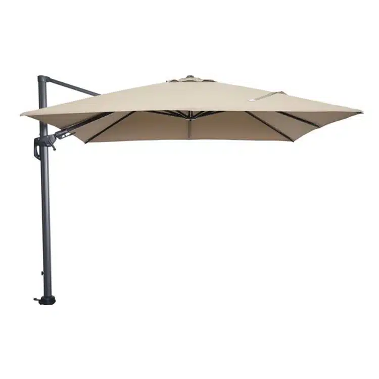 Hawaii zweefparasol 3 x 3 mtr. Taupe