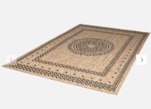 Human Comfort Luxe Outdoor Carpet Juto Brown 160 x 230 cm