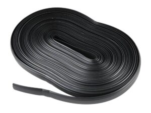 Inlegbies zwart 12mm/10mtr