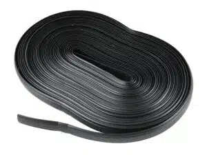 Inlegbies zwart 12mm/10mtr