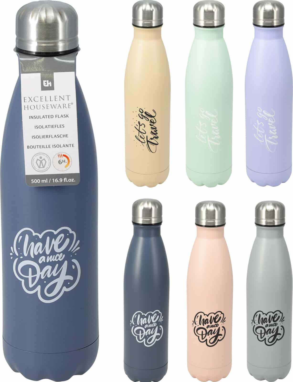 Isolatiekan RVS 500 ML