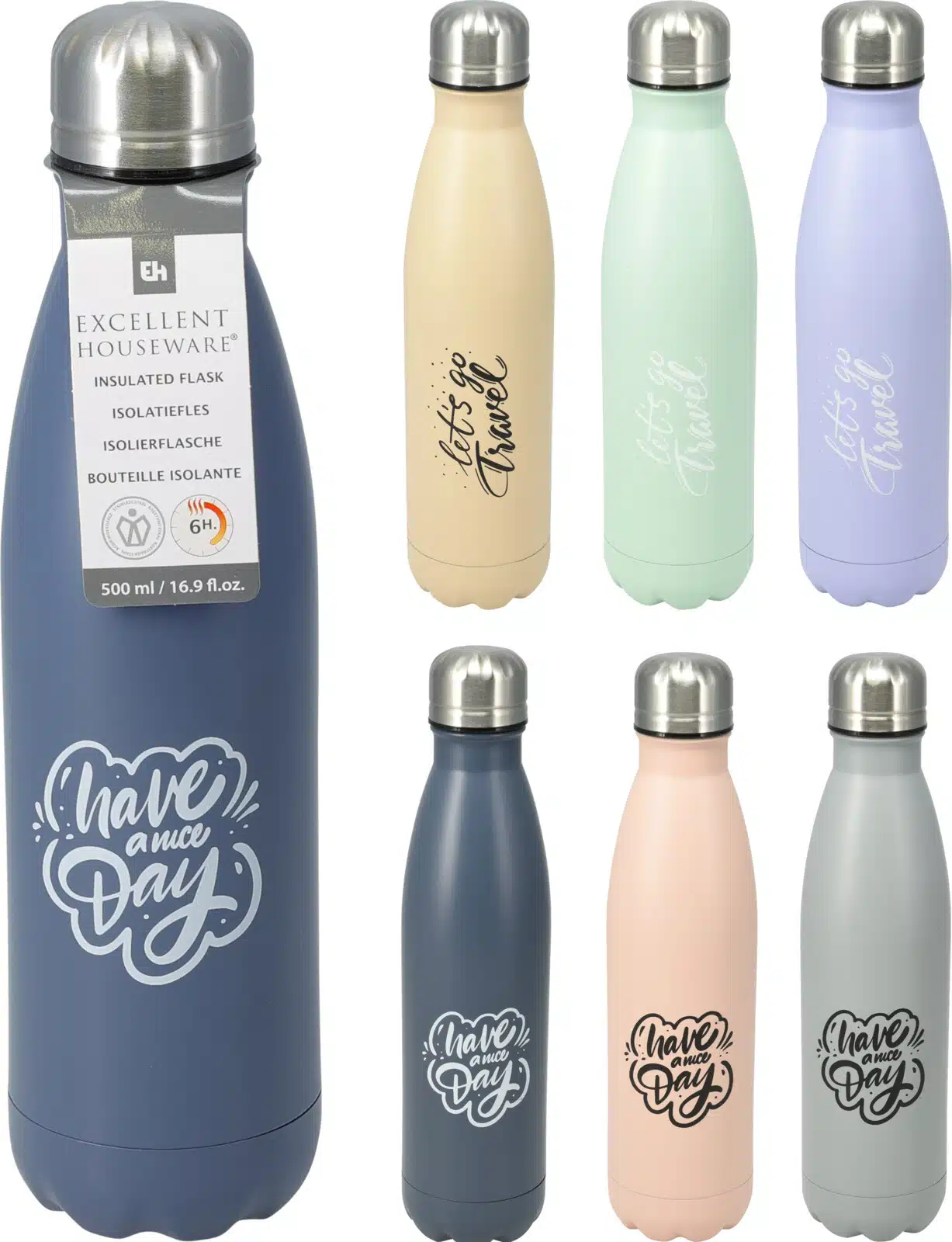 Isolatiekan RVS 500 ML