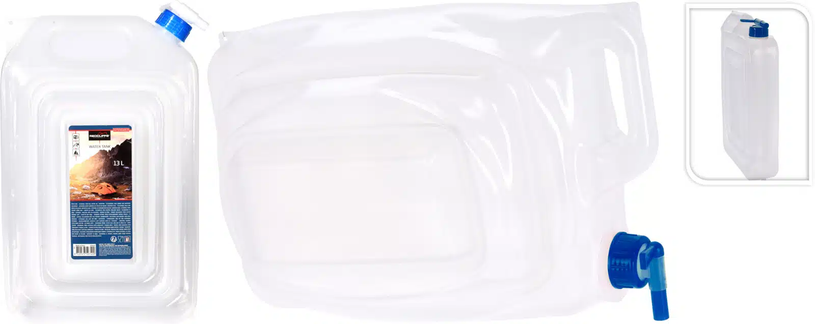 Jerrycan 13 liter opvouwbaar