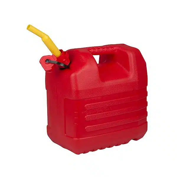 Jerrycan benzine met tuit 20 liter