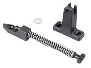 Kastklepuitzetter met veer zwart