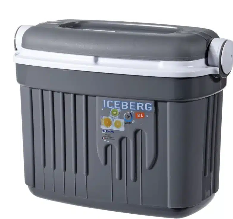 Koelbox Iceberg 8 liter grijs
