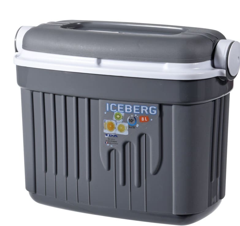 Koelbox Iceberg 8 liter grijs