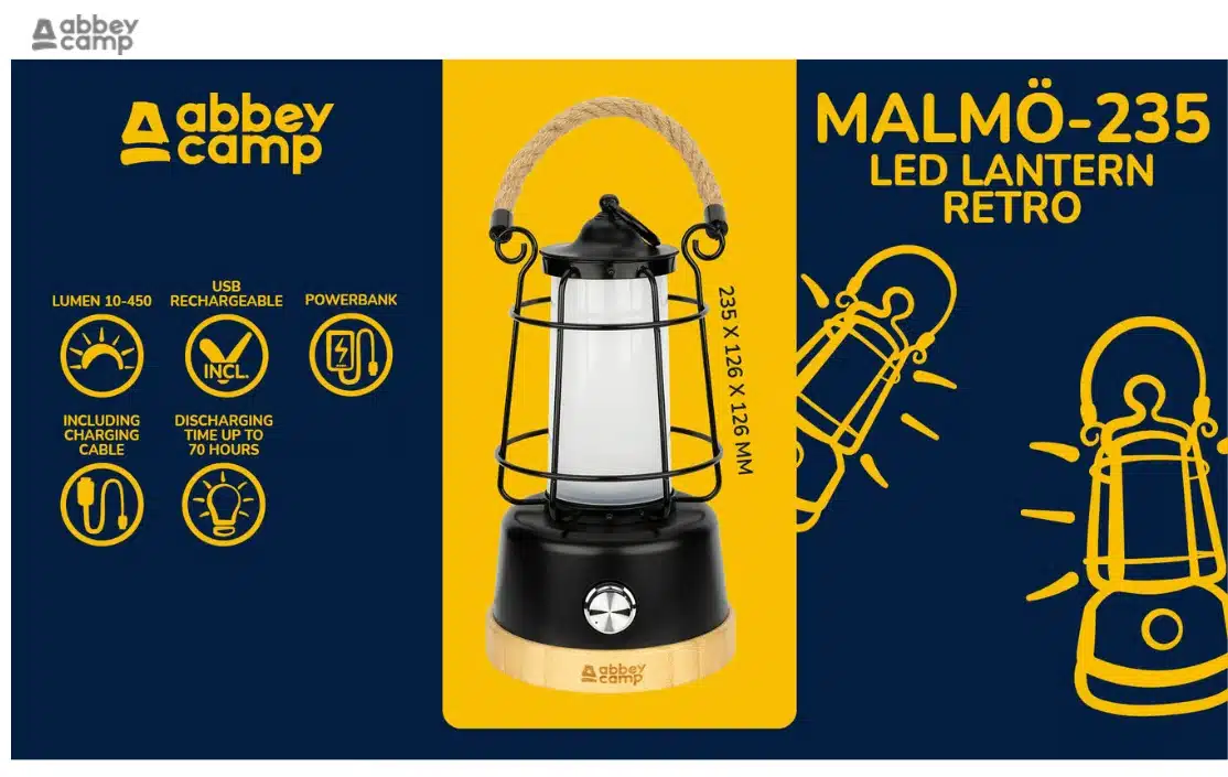 LED Lantaarn Retro · MALMÖ-235 ·