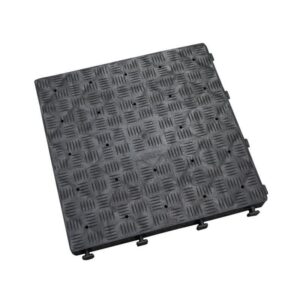 LEIGRO kunststof tegel zwart 50x50x5