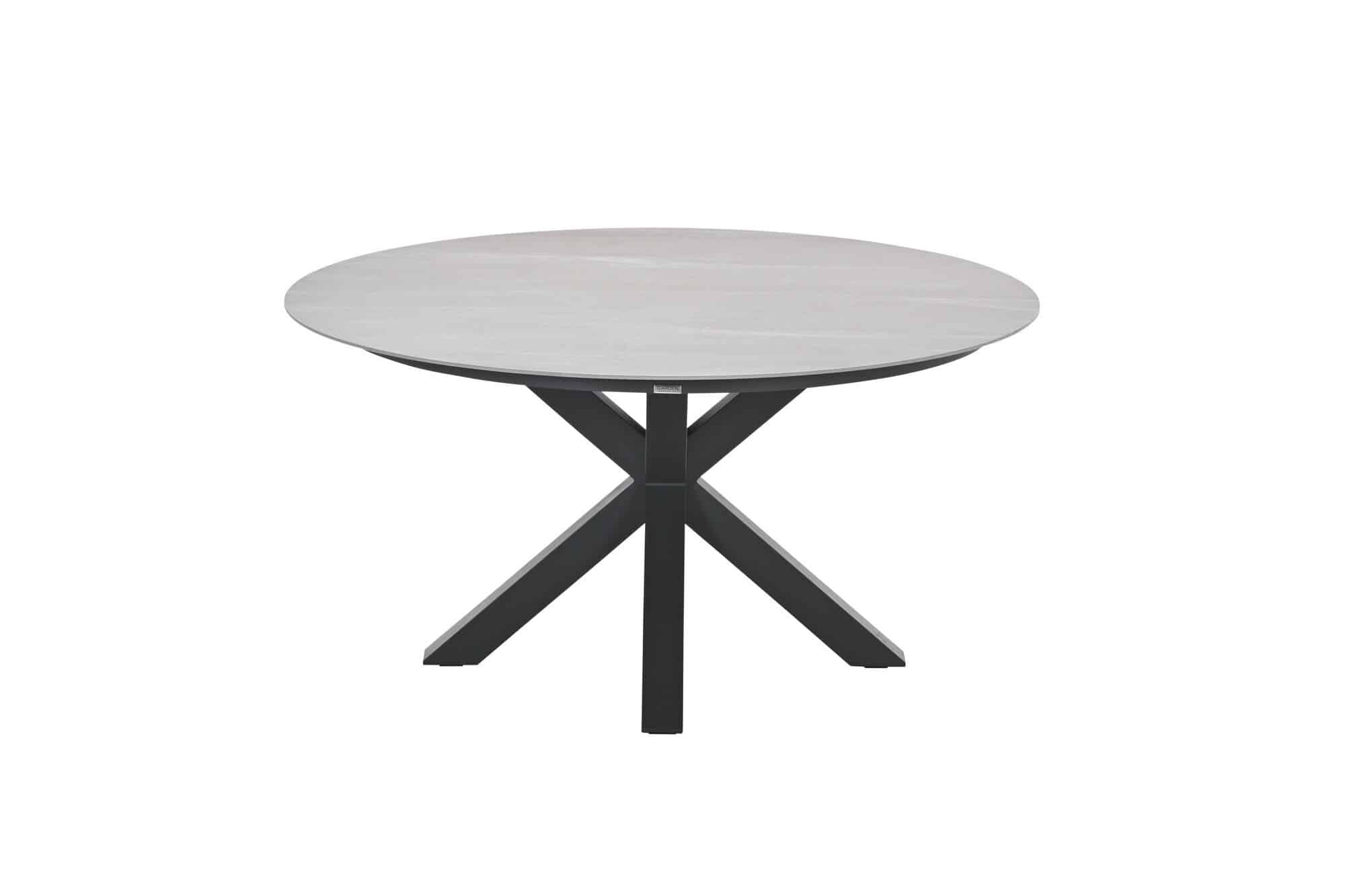 Lowlands tafel 150 cm. Centostone Napoli Sand