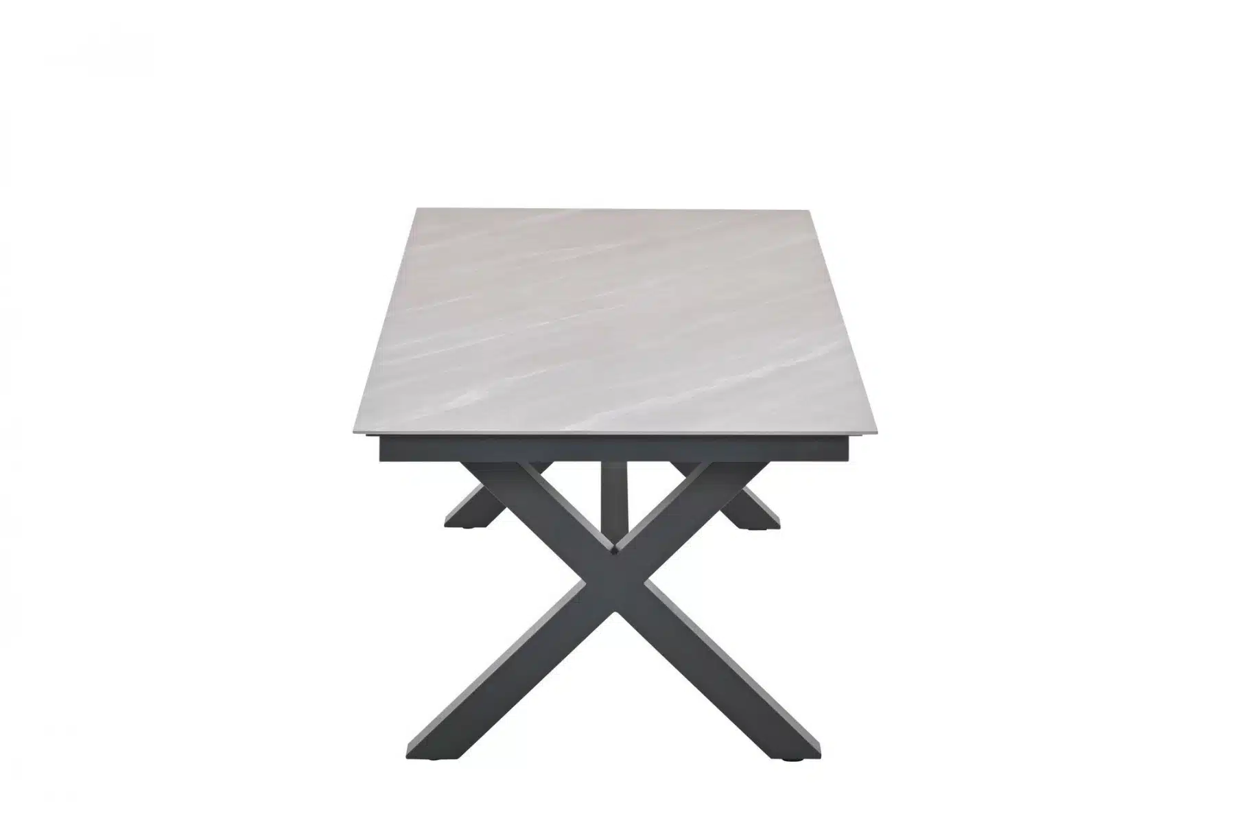 Marbella tafel 240 x 100 cm. Centostone Napoli sand