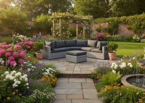 Menorca loungeset XL hoek. incl loungestoel