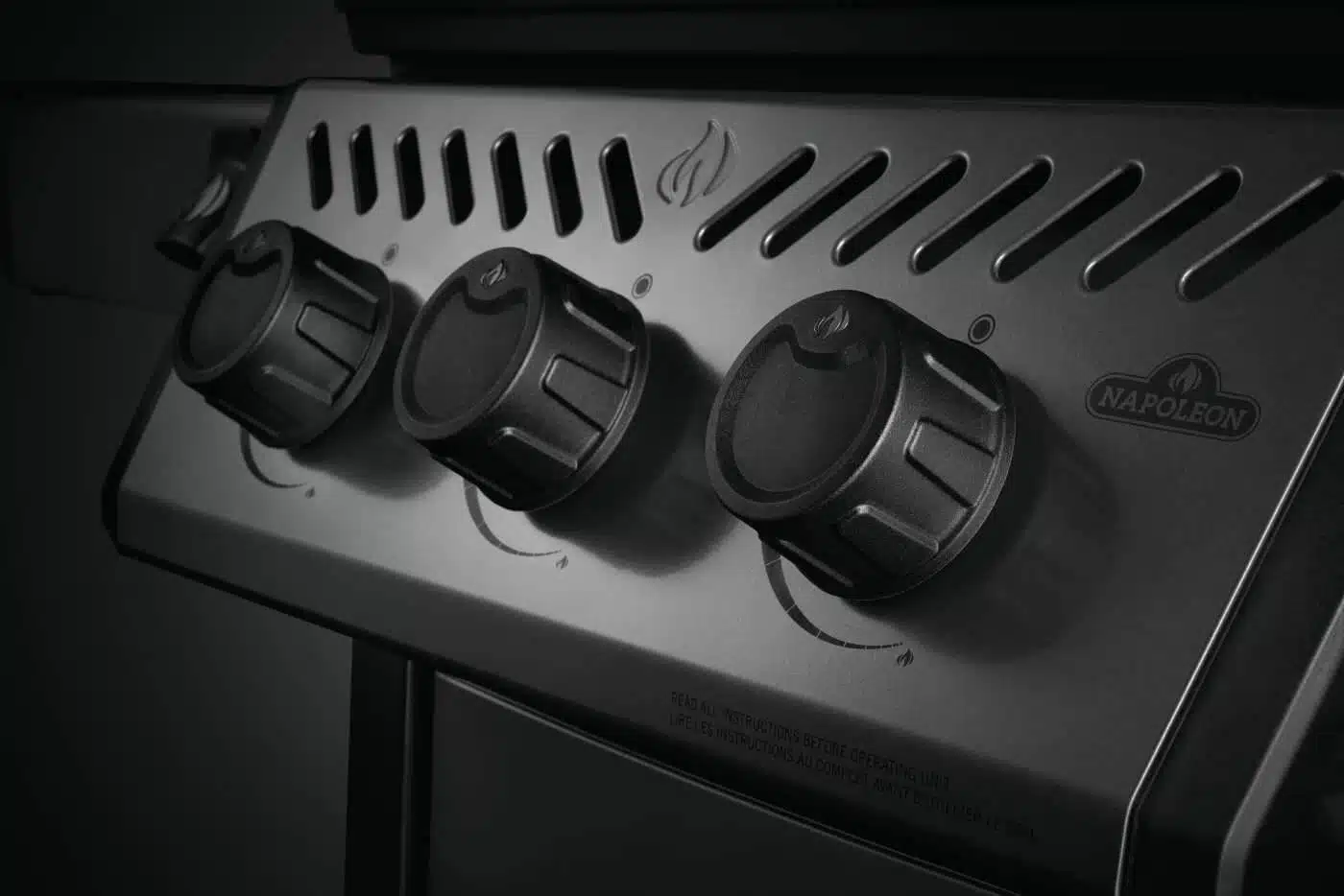 Napoleon Freestyle™ 365, 3 hoofdbranders met deur, zwart