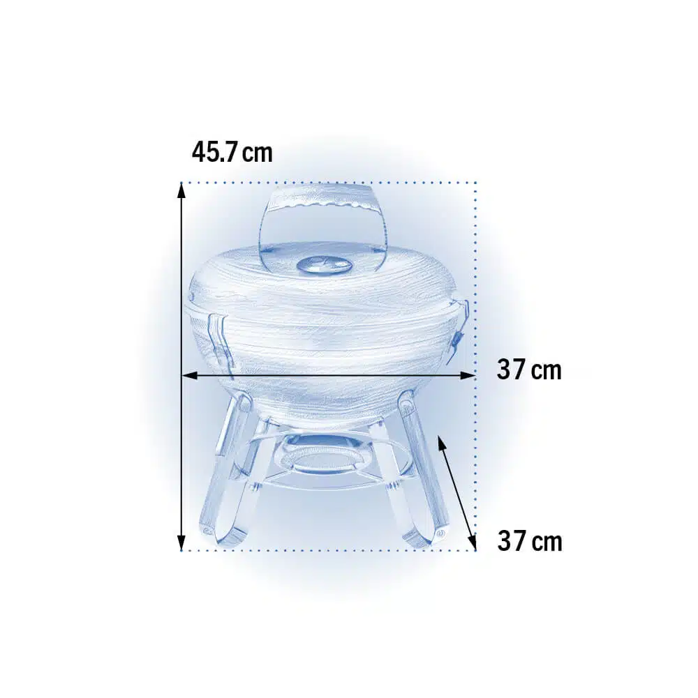 Napoleon Premium portable houtskool kettle, Ø37cm