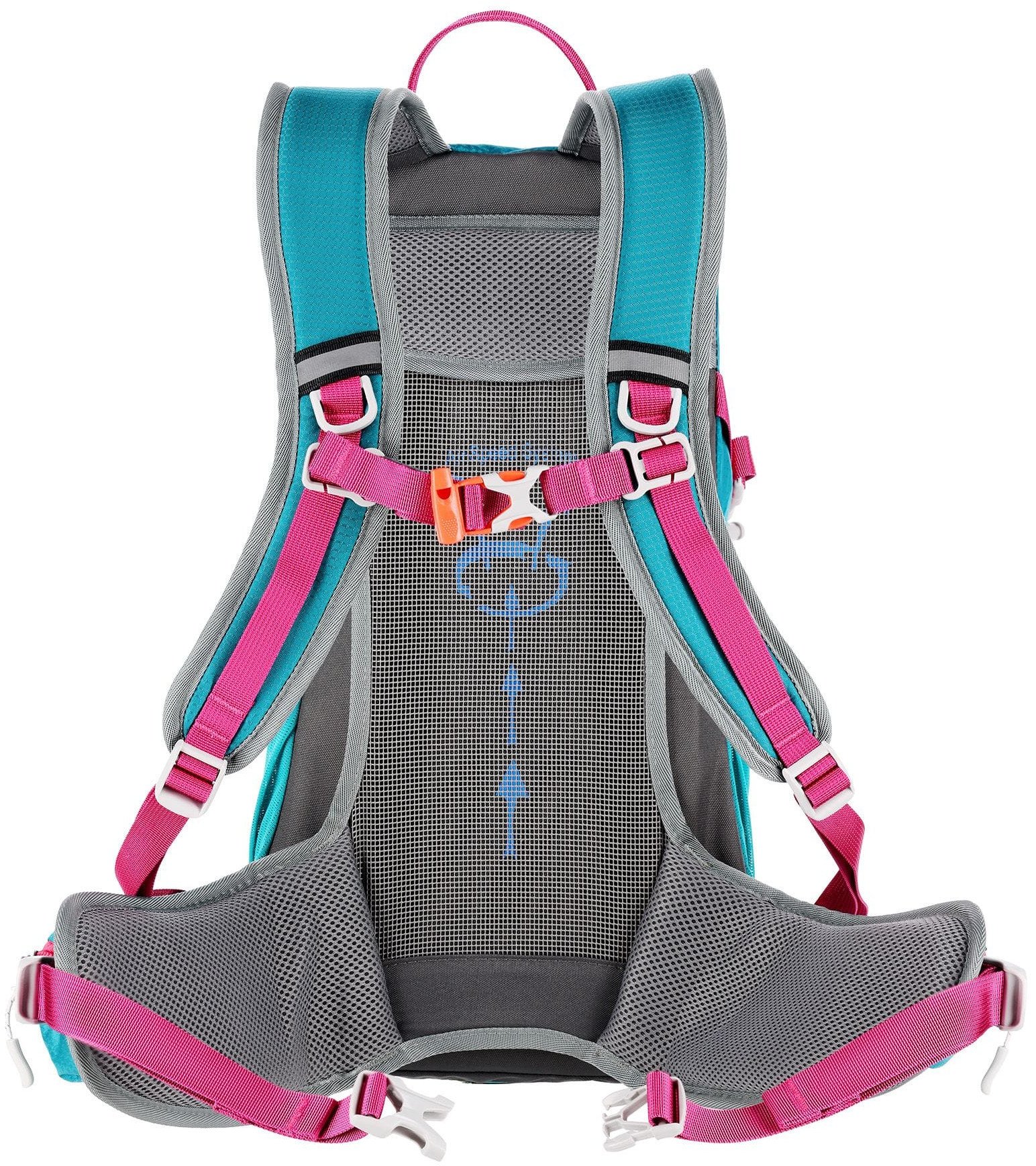 Nils rugzak Caver NC1950 turquoise 18 liter