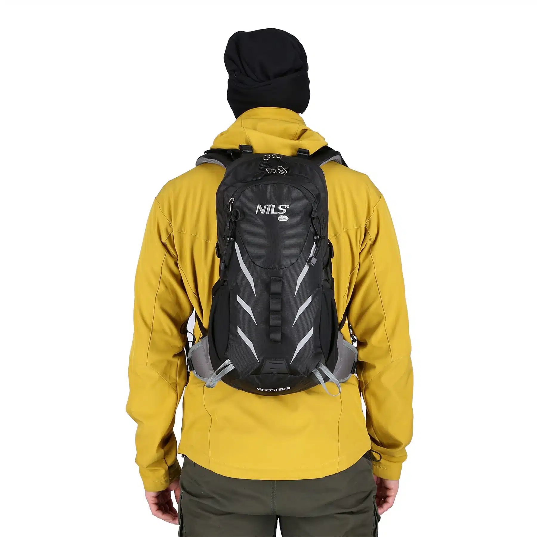 Nils rugzak Ghoster NC1942 black 20 liter