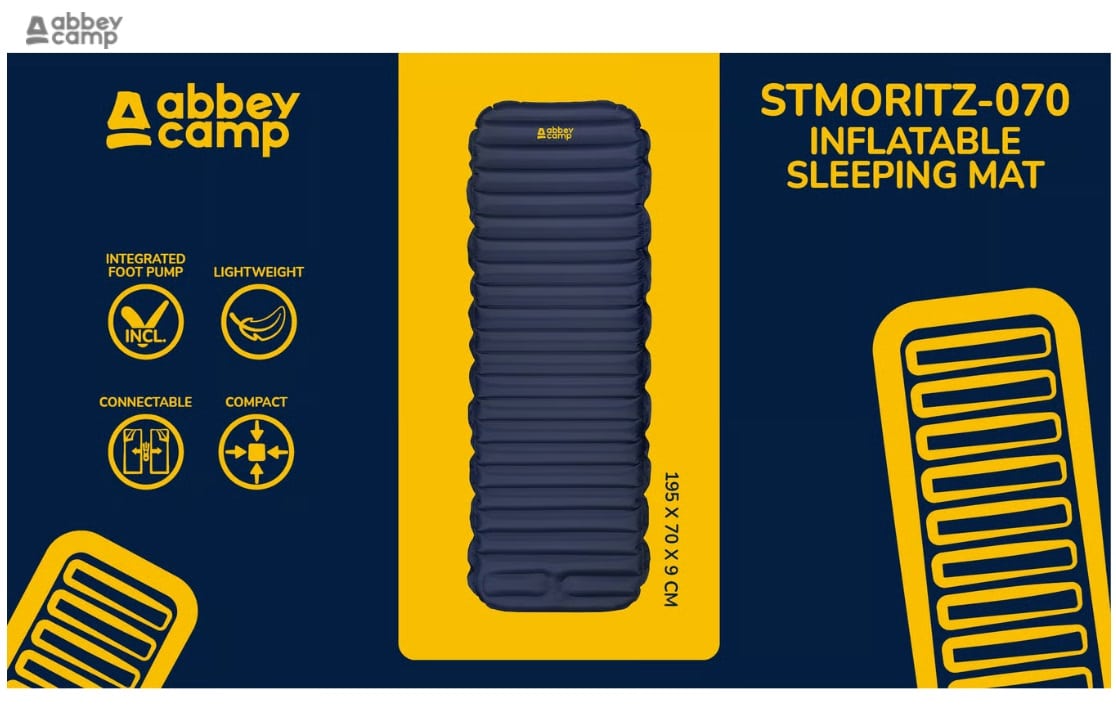 Opblaasbare Slaapmat 9 cm · STMORITZ-070 ·
