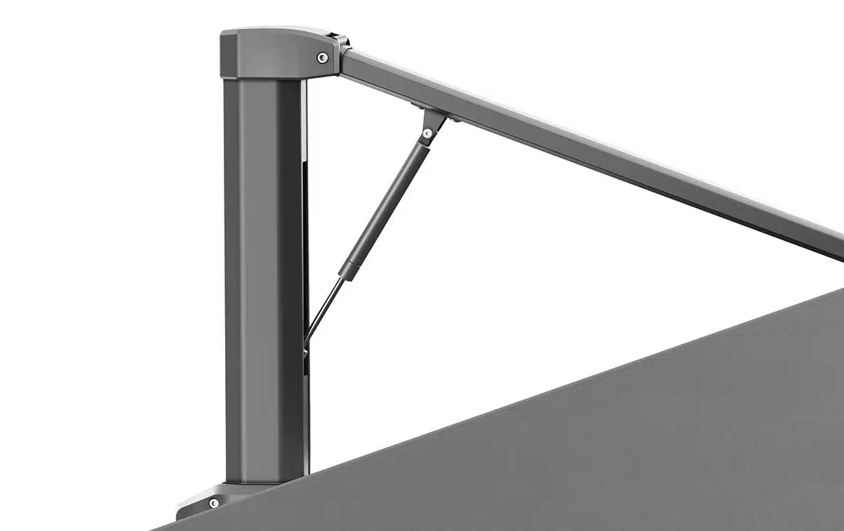 Parasol Beaufort 320 x 320 cm zwart