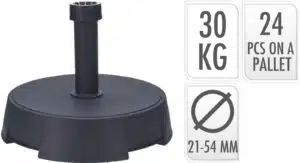 Parasolvoet 30 kg antraciet
