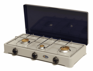 Parker 3-pits komfoor grey/blue