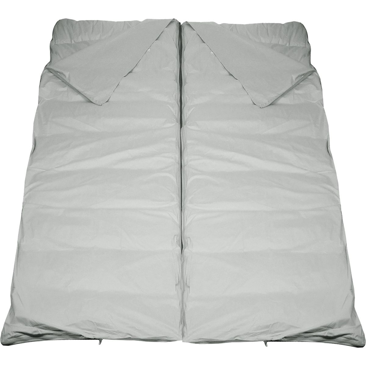 Polydaun slaapzak Stern 85x210 cm antraciet/mist