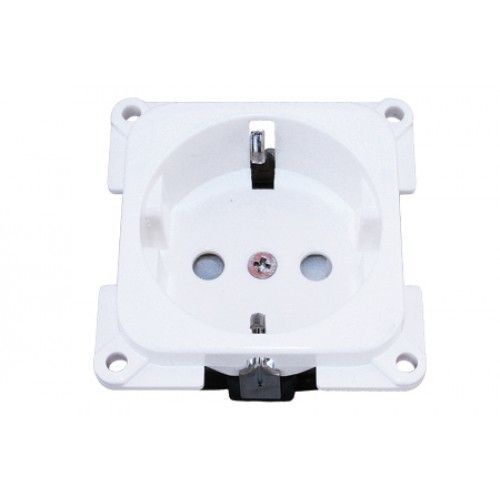 Presto contactdoos 230V/ inbouw wit