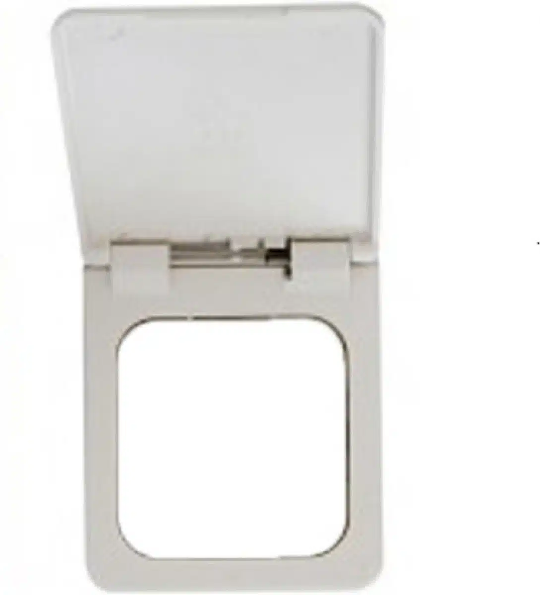 Presto contactdoos cover / klep wit