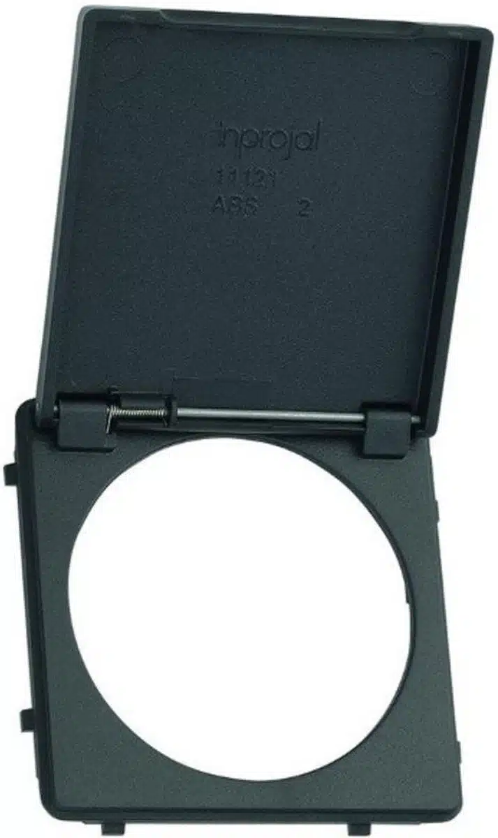 Presto contactdoos cover / klep zwart