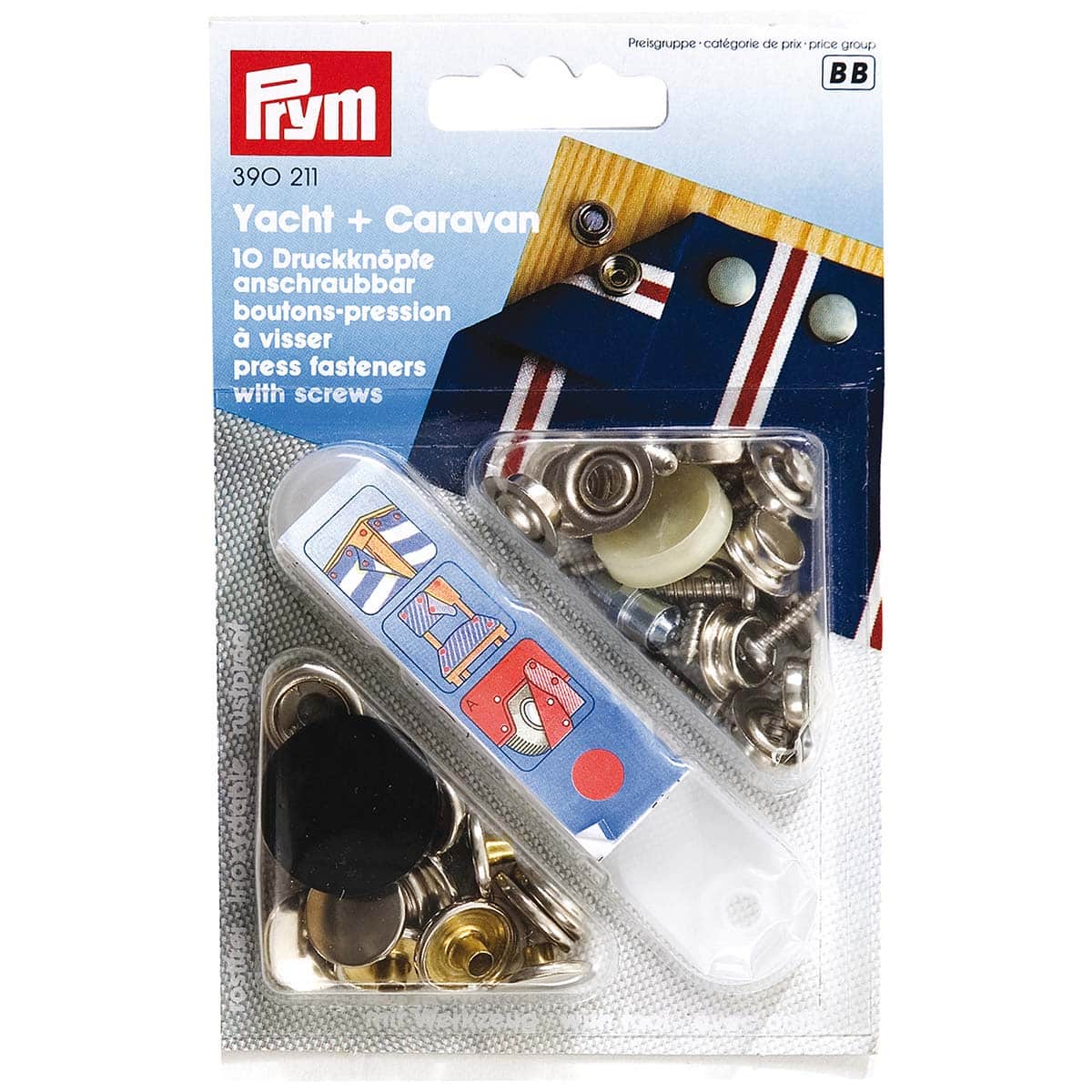 Prym drukknopen met schroef (10)