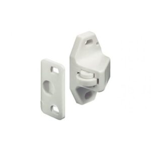 Rolsnapper wit kunststof (2 stuks)