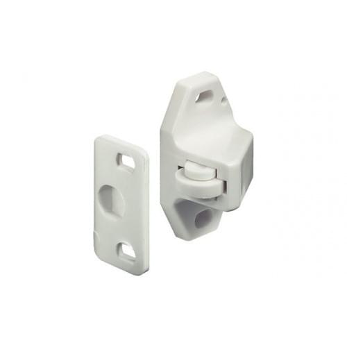 Rolsnapper wit kunststof (2 stuks)