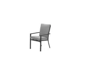Sergio diningstoel carbon black / light grey