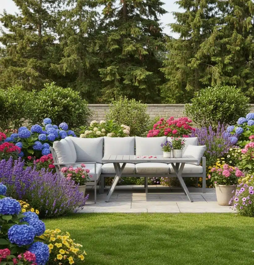 Sergio lounge-dining hoek links 3-dlg. taupe/valley sand