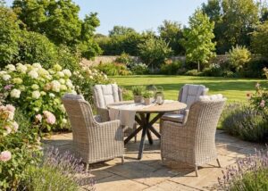 Set Osborne (4) met Edison 122 tafel