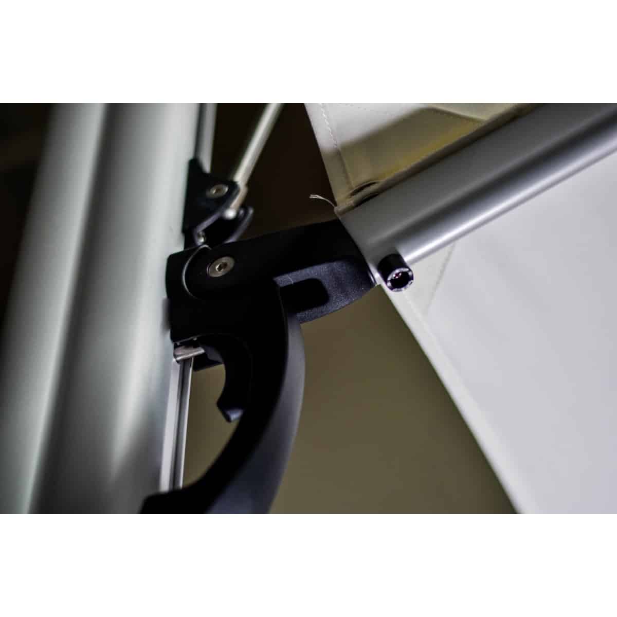 Solero Fuerto pro 3x3 zwart zweefparasol