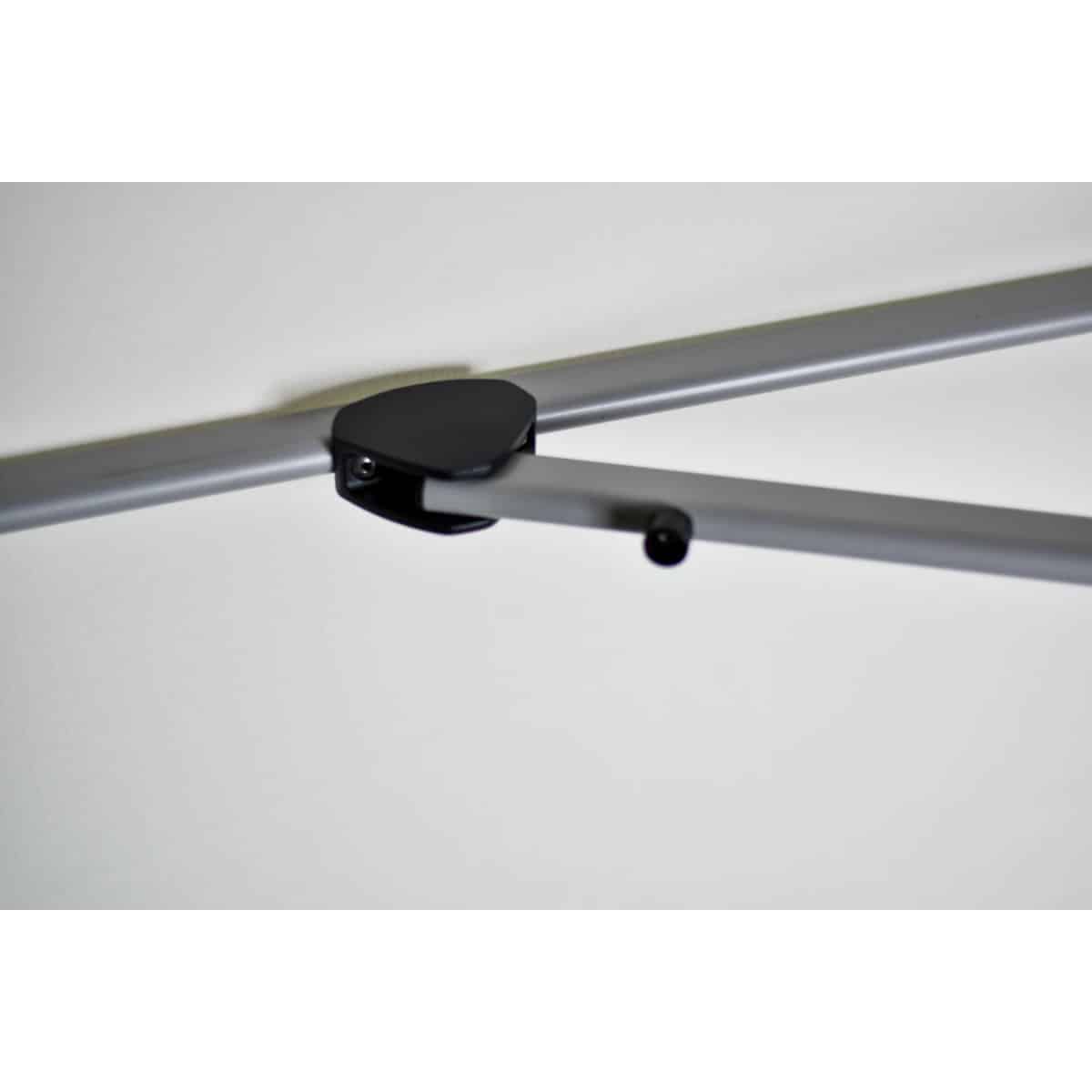 Solero Fuerto pro 3x3 zwart zweefparasol